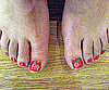 Toes the Line