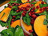Persimmon and Pomegranate Salad