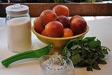 Minty Blood Orange Sorbet