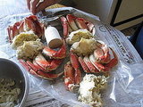 Warm Maryland Crab Dip With Lemon Panko Topping