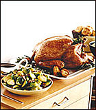 Herb-Roasted Turkey With Maple Gravy