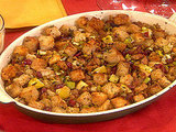 Sausage, Dried Cranberry, and Apple Stuffing