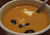 Dung-Beetle-Garnished Pumpkin Soup