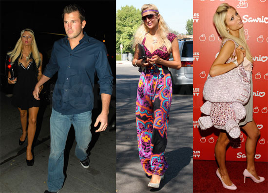  out to dinner at Mr Chow and dancing at Voyer with Doug Reinhardt.