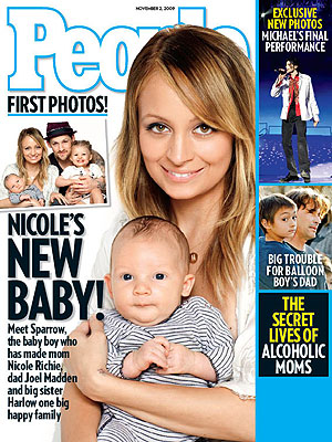 nicole richie magazine cover