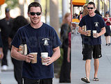 Photo: Christian Shows Off His Size and Smile