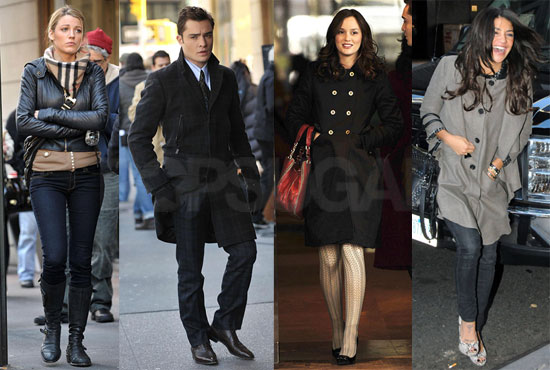 Photos of Ed Westwick Jessica Szohr Blake Lively and Leighton Meester on