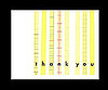 Graph Paper Thank You