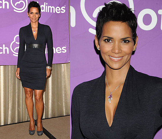 halle berry dresses. I love the way the dress melts