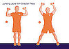 Jumping Jacks With Shoulder Press
