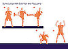 Sumo Lunge With Side Kick and Frog Jump 