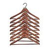 Replace Old Hangers With Sturdy Wooden Ones