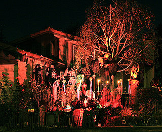 Halloween Decorated Houses