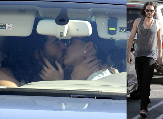 russell brand and katy perry kissing. Gallery of Photos of Russell Brand and Katy Perry Kissing in LA, 