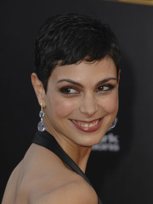 V star Morena Baccarin is on 