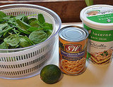 Warm Spinach-White Bean Dip With Crudites