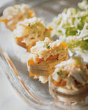 Crab Salad Canapes