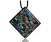 Abalone Diamond Shaped Pendant