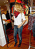 Becki Newton Checking Herself Out — Lookin' Good!