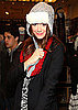 Emmy Rossum in a Trapper Hat