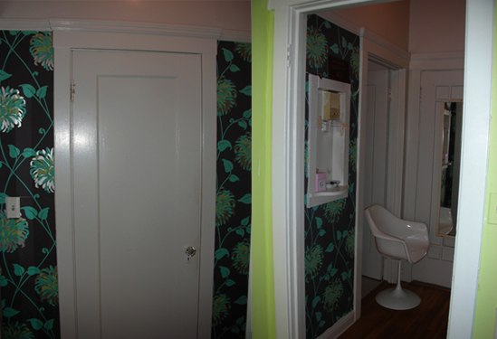removing wallpaper glue. When I tested removing it,