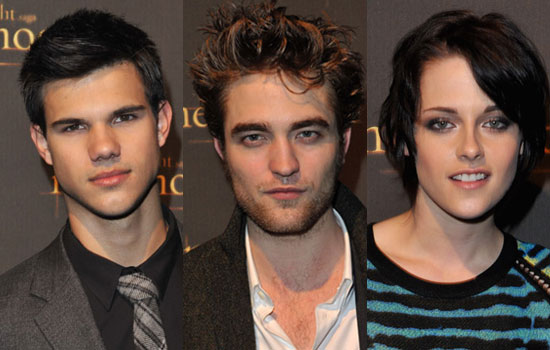 robert pattinson and kristen stewart kissing new moon. bulked up for New Moon: