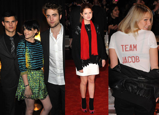Photos of Robert Pattinson Kristen Stewart Taylor Lautner Bonnie Wright 