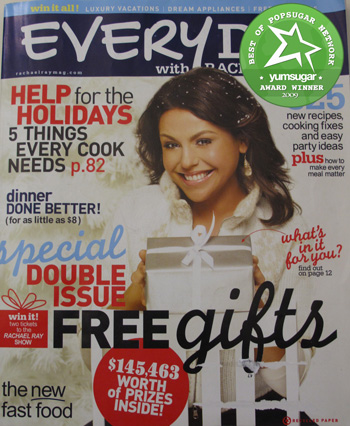 rachael ray magazine december