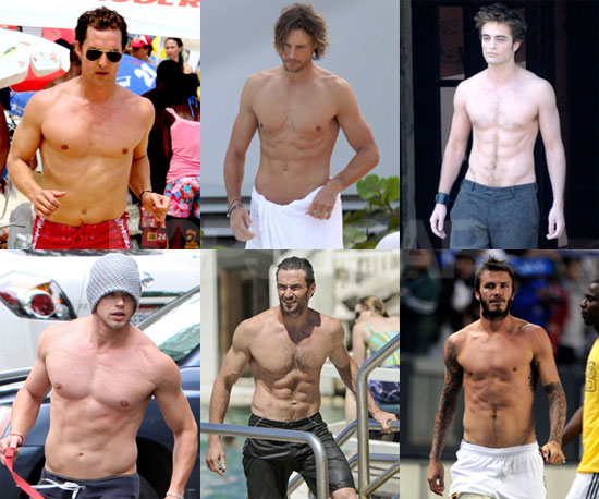 So tell us what you think who's your favorite shirtless guy of 2009