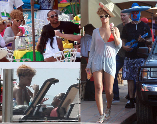 rihanna vacation