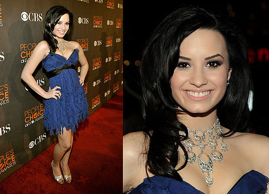 Disney darling Demi Lovato injects youthful spunk to the red carpet in her