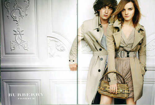 emma watson burberry ad 2010. Fab Ad: Emma Watson for