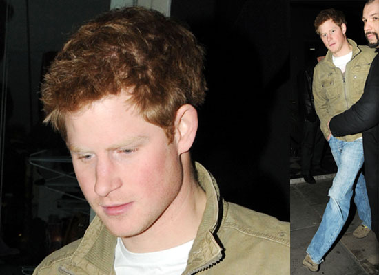 prince harry james hewitt photo comparison. prince harry radar magazine.