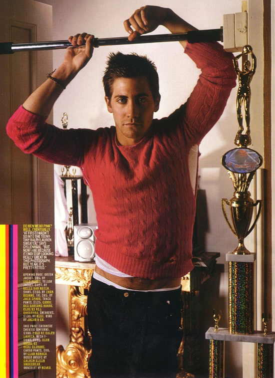 Jake Gyllenhaal for PAM's Tuesday