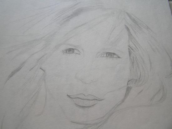 Pencil Drawing of Jewel