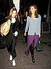 1993: With Christy Turlington, going to walk Ralph Lauren fashion show