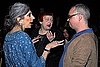 With Editor of Paper Magazine Mickey Boardman and Lauren Ezersky At Duckie Brown Fall 07