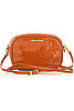 <b>Something Orange</b>. Miu Miu Stamped Leather Clutch $420 @ Net-a-Porter
