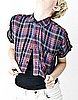 <b>Crop Tops</b>. Plaid Crop Top Sale $78 @ OAK