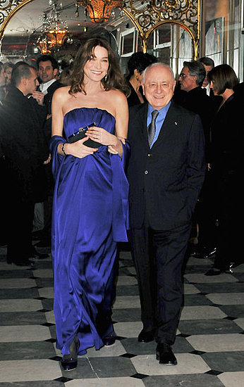 Carla Bruni-Sarkozy and Pierre Berger 