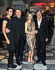 Philippe Stark with his Wife, Yves and Rebecca Carcelle