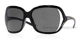 picture of black Versace sunglasses