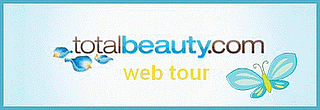 blue logo of Total Beauty.com Web Tour
