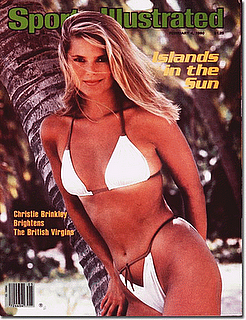picture of Christie Brinkley on cover of Sport Illustrated in 1970