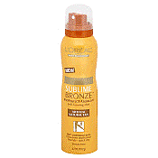 picture of L'Oreal Sublime Bronze ProPerfect Airbrush Self-Tanning Mist in an orange can