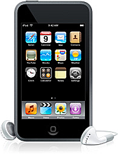 picture of black IPod Touch