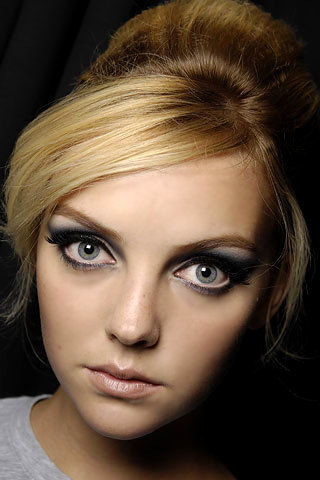 smokey eyes close up. Beauty Trend of the Week