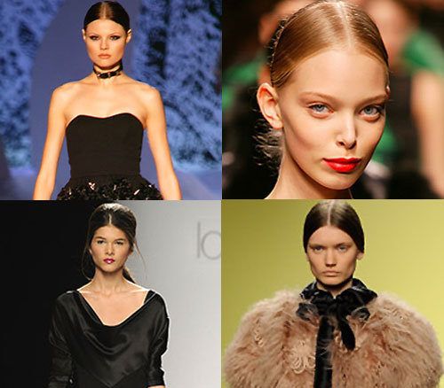 Fall 2008 Hairstyles Then you can also try the Paris Hilton bob – parted on
