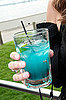 The signature drink named the "500" for the race we both competed in.