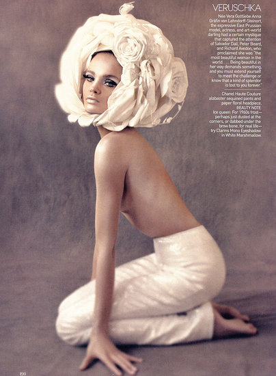 Natalia Vodianova as Veruschka